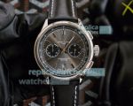 Replica Breitling Premier Chronograph Watch SS Black Dial 43MM